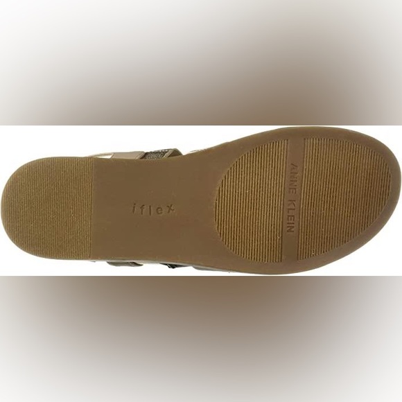 Anne Klein Essence Womens Strappy Leather Ankle Trap Open Toe Sandals Flex 7 - Picture 4 of 7